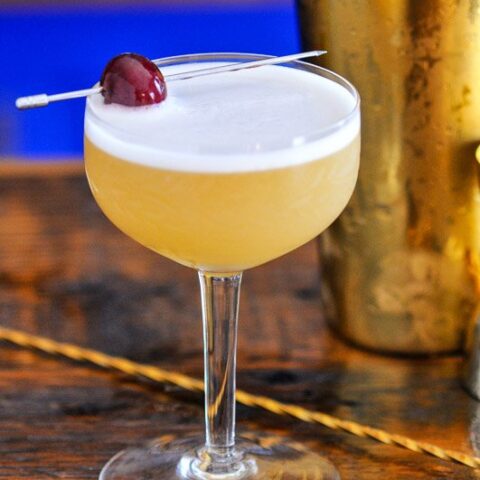 Image for Bourbon Peach Sour Cocktail