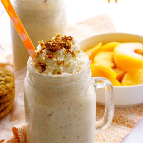 Image for Peach Crisp Frappe Recipe