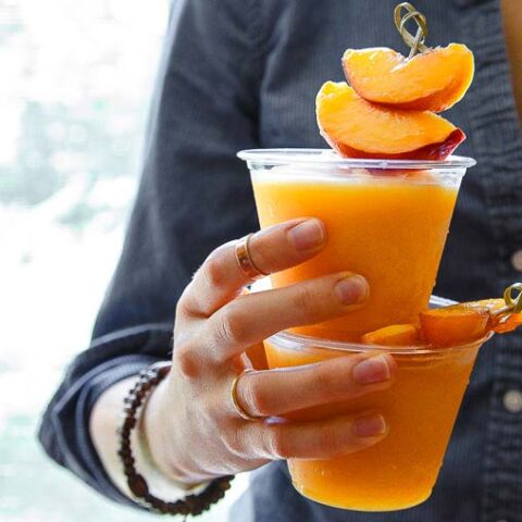 Image for How to Make the Original Peach Wine Slushies