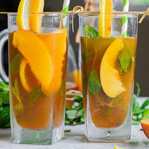 Image for Hard Spiked Peach Iced Tea Lemonade