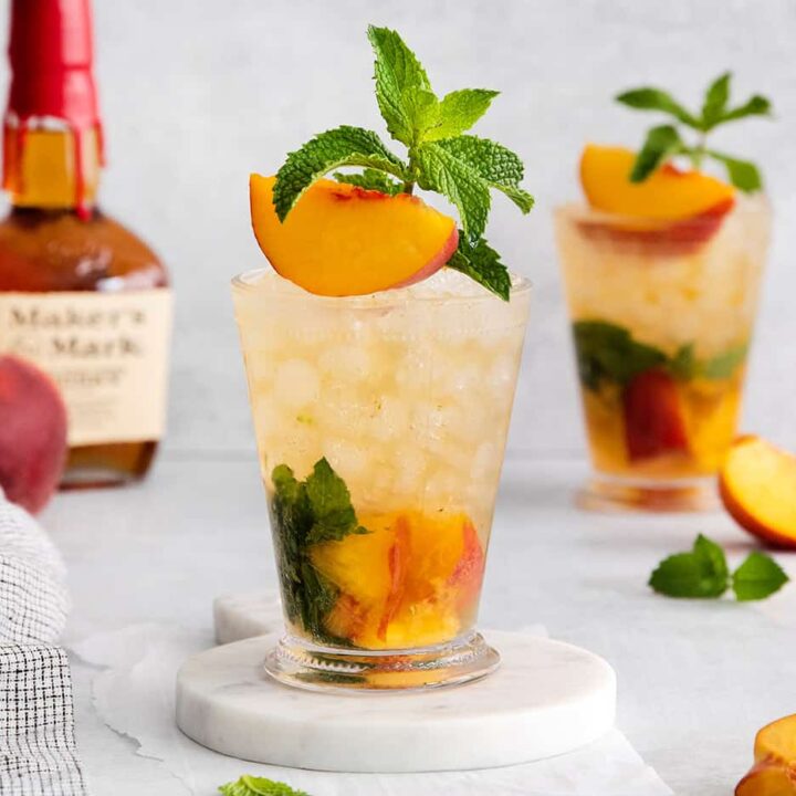 Image for Peach Mint Julep - The Perfect Summer Cocktail!