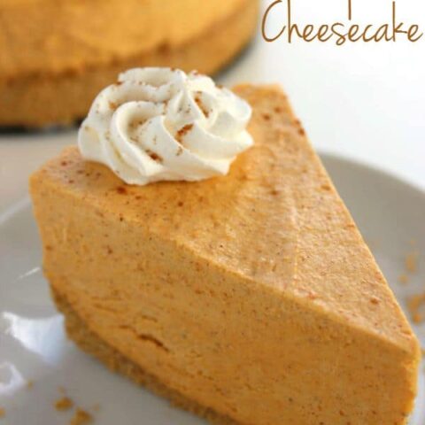 Image for No Bake Pumpkin Cheesecake