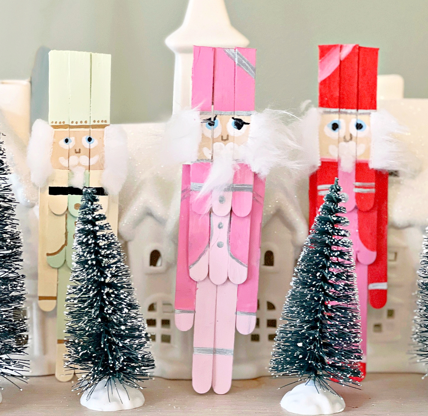 How to Make Popsicle Stick Nutcrackers