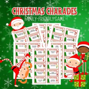 FREE Christmas Charades Printable – Christmas Game - My Pinterventures