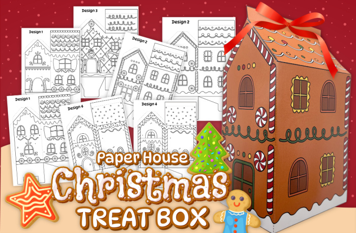 Christmas Treat Boxes - digital download