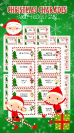 FREE Christmas Charades Printable – Christmas Game - My Pinterventures