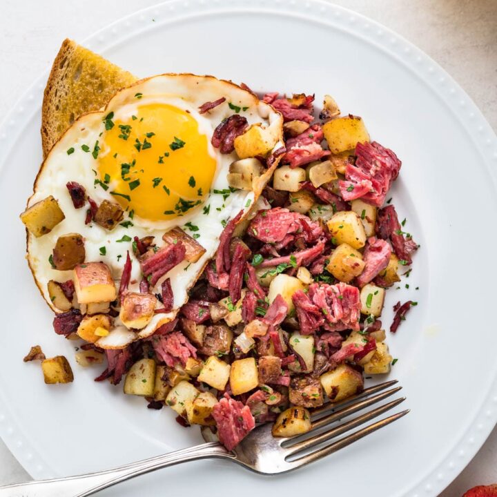 Image for Traditional Corned Beef Hash and Eggs