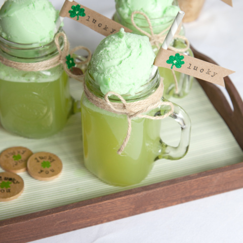 Image for St. Patrick’s Day Shamrock Floats and Lucky Straw Flags