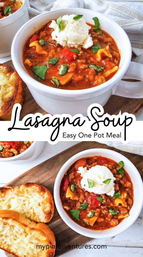 Lasagna Soup Recipe.