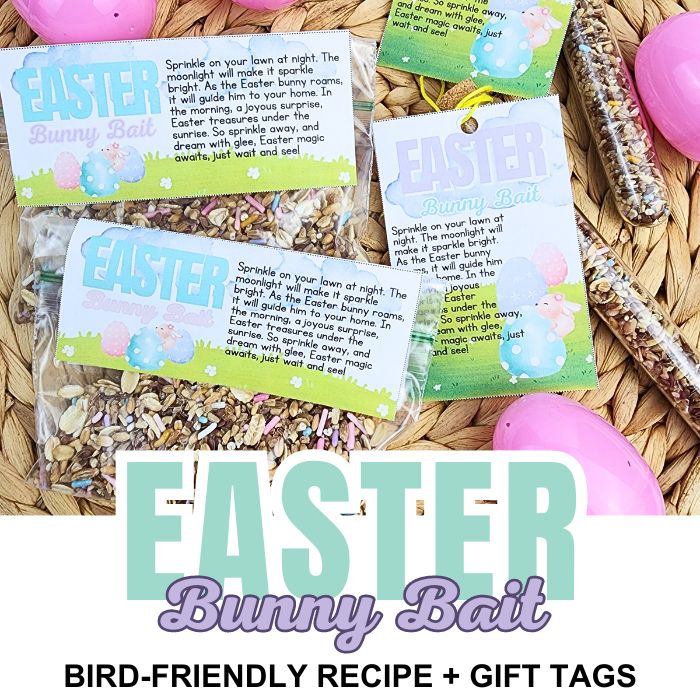 Bird-friendly Bunny Bait and free gift tags.