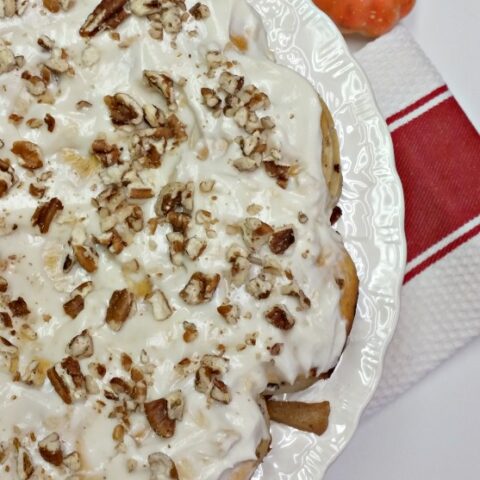 Image for Apple Cinnamon Roll Coffee Cake & Apple Cream Cheese Icing