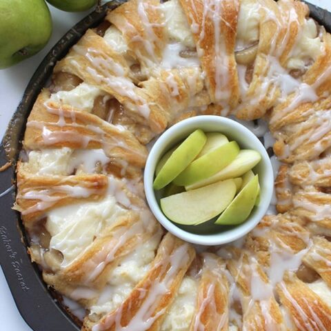 Image for Caramel Apple Cream Cheese Crescent Ring