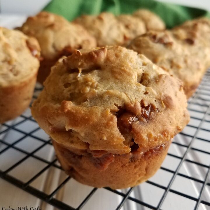 Image for Caramel Apple Sourdough Muffins