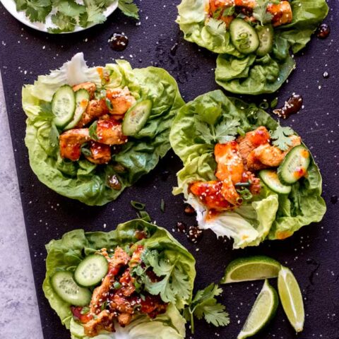 Image for 30-Minute Korean Chicken Lettuce Wraps