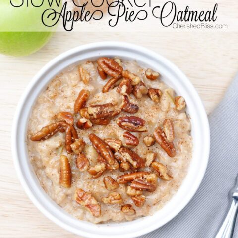 Image for Slow Cooker Apple Pie Oatmeal