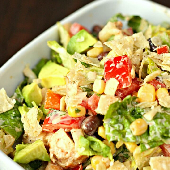 Image for Tex-Mex Chopped Chicken Salad Recipe