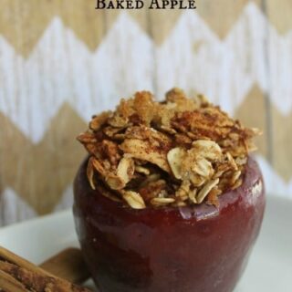 Image for Cinnamon Oatmeal Baked Apple Recipe