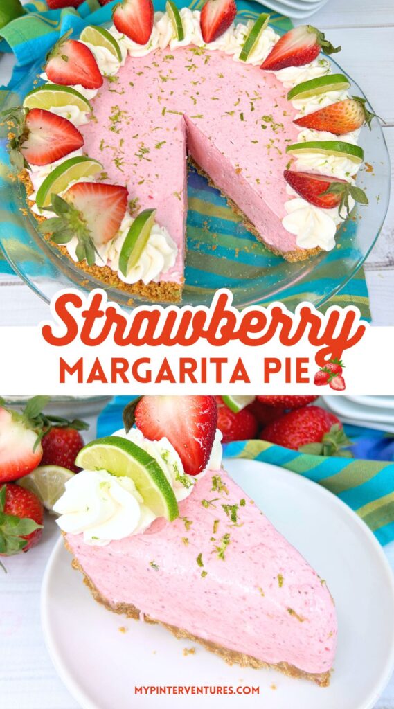 Strawberry Margarita Pie recipe is a match made in dessert heaven! This refreshing pie combines the tangy, citrusy flavors of a classic margarita with the sweetness of fresh strawberries. It's the perfect summer no-bake dessert.