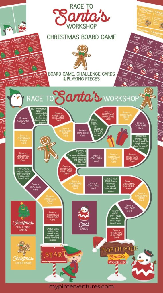 Race to Santa's Workshop Game 